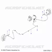 FRENO FRONTAL BRAKE LINE