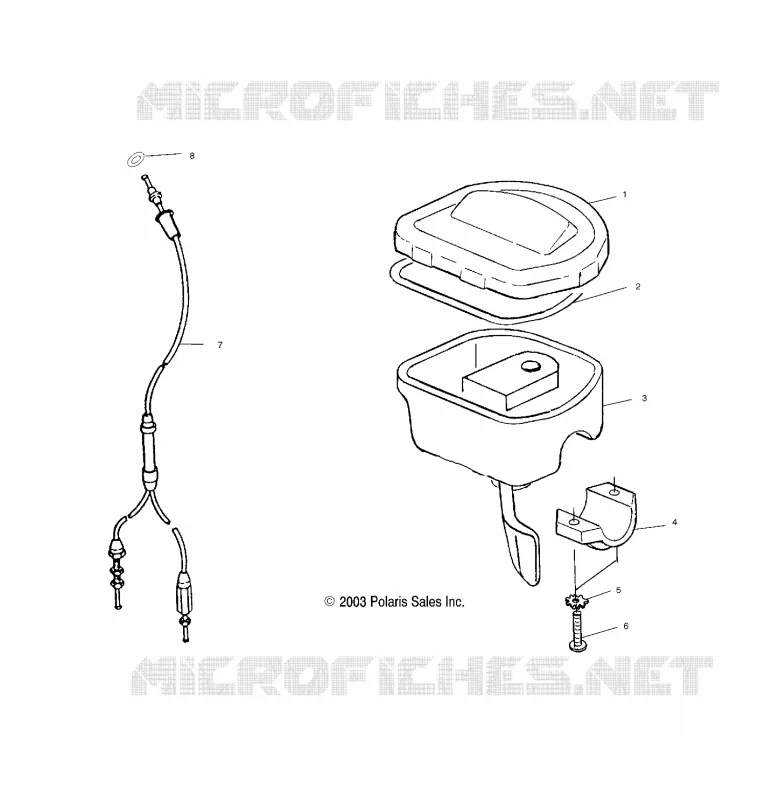 CONTROLES-ACELERADOR ASM/CABLE