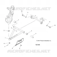 SUSPENSION, A-ARM AND PUNTAL MOUNTING