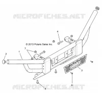 CHASIS, FRONT PARACHOQUES
