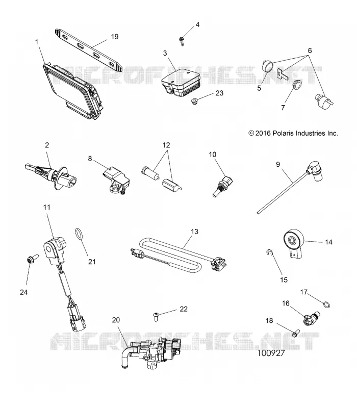 ELECTRICA, SWITCHES, SENSORS, ECU AND CONTROL MODULES
