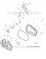 TREN, CLUTCH COVER AND DUCTING