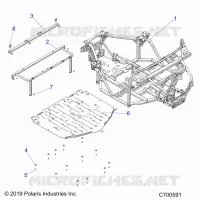 CHASSIS, MAIN BASTIDOR