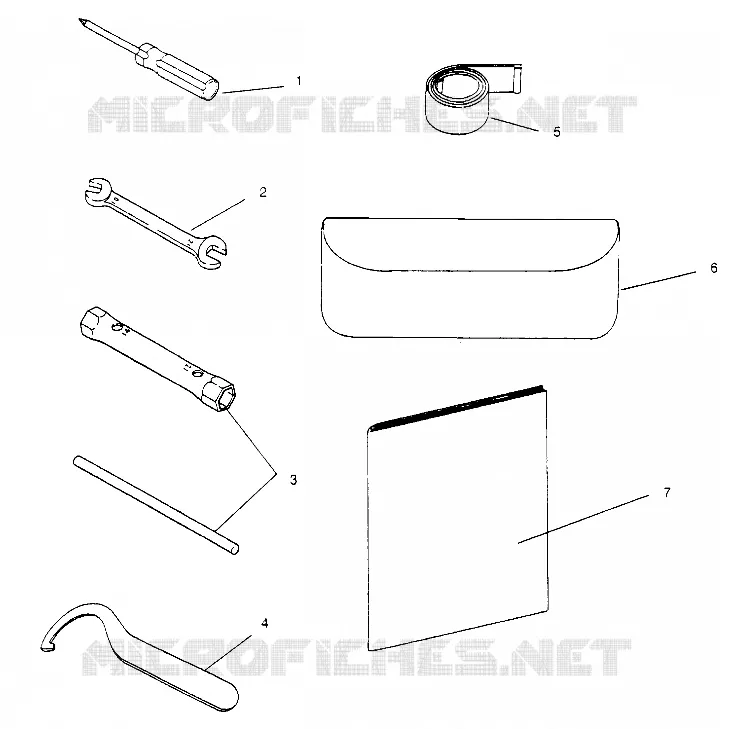 KIT DE HERRAMIENTA  440 XCR SP X951660 (4932833283D004)