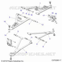 SUSPENSIÃ“N DELANTERA CONTROL ARMS