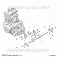 MOTOR, MOUNTING & LONG BLOCK