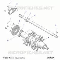 DRIVE TRAIN, JACKSHAFT AND EJE DE TRANSMISIÃ“N