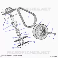 TREN, SECONDARY CLUTCH
