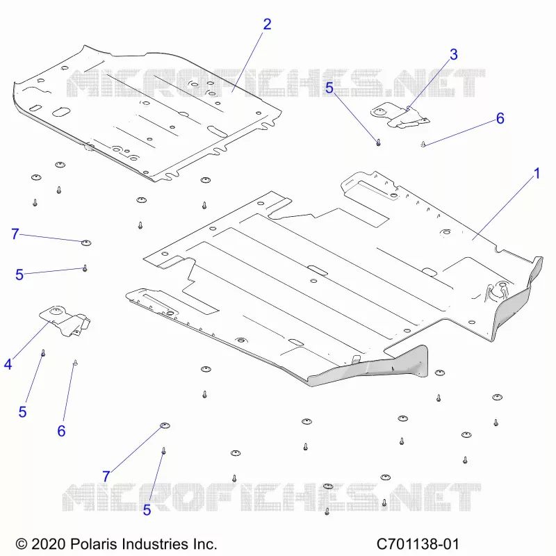 CHASSIS, ESQUÃD PLATES