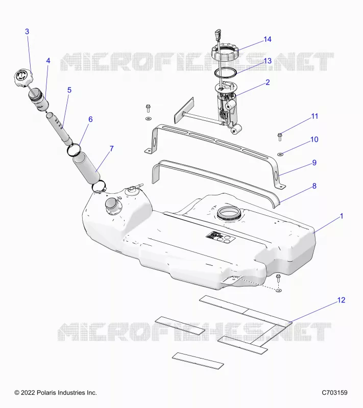 SISTEMA DE COMBUSTIBLE, FUEL TANK