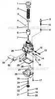 CARBURADOR STARLITE GT 0943127 (49250125010037)