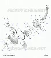 TREN, CLUTCH COVER AND DUCTING