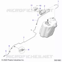 SISTEMA DE COMBUSTIBLE, EVAPORATIVE (CALIFORNIA ONLY)
