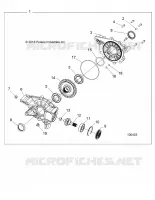 DRIVE TRAIN, CAJA DE CAMBIOS TRASERA INTERNALS