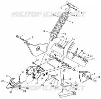 El balanceo del brazo y CHOQUE XPLORER 4X4 W959140 (4930223022C002)