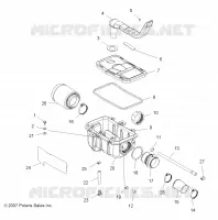 MOTOR, TOMA DE AIRE SYSTEM