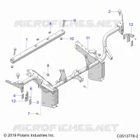 CHASSIS, FRONT BASTIDOR ASM. (USA)