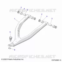 SUSPENSIÃ“N DELANTERA CONTROL ARMS UPPER
