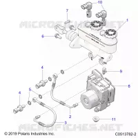 BRAKES, CILINDRO MAESTRO AND ABS MODULE
