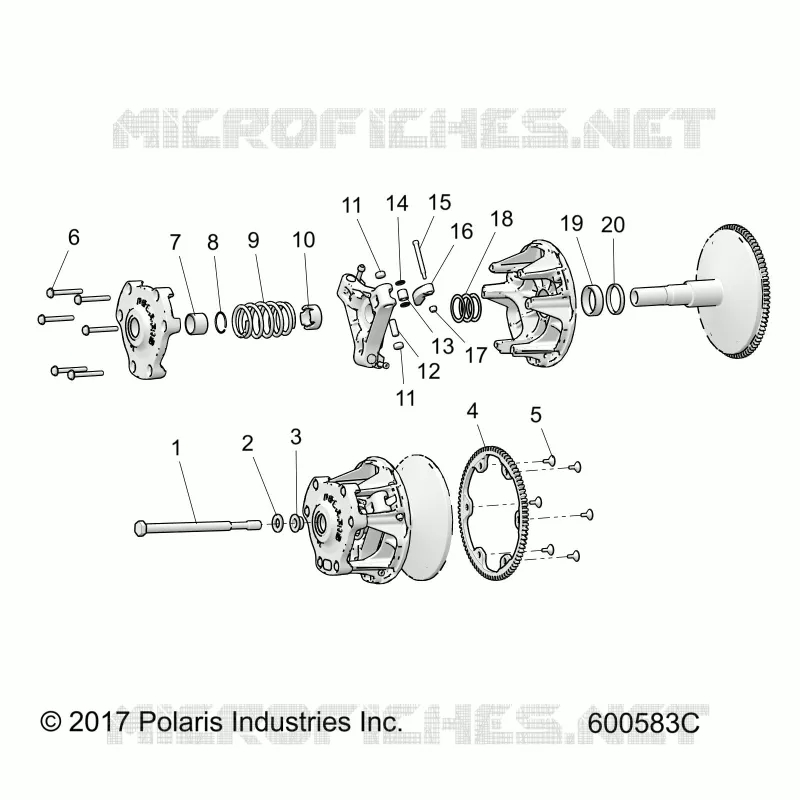 DRIVE TRAIN, EMBRAGUE, PRIMARY