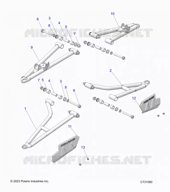 SUSPENSIÃ“N DELANTERA CONTROL ARMS