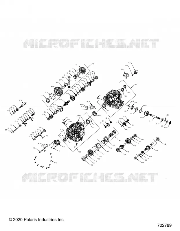 TREN, MAIN GEARCASE INTERNALS