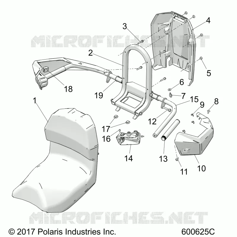 BODY, ASIENTO ASM., PASS.