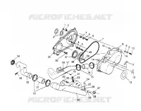 tapa del embrague ASSEMBLY Sportsman 4x4 W958040 (4930403040C007)