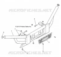 CHASIS, FRONT PARACHOQUES