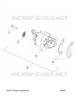 BRAKES, PINZA FRENO TRASEIRA