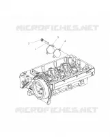 ENGINE, GASOLINA PUMP FITTING COVER