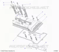 ENGINE, TAPA DE LA VÃLVULA & SPARK PLUGS