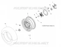 RUEDAS, FRONT AND HUB