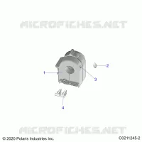 GOBIERNO, CONTROLS, LEFT HAND CONTROLS- A21SXN85A4 (C0211245-2)