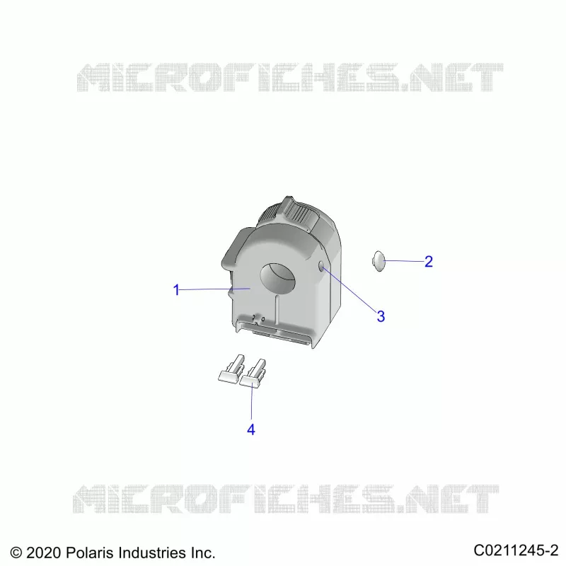 GOBIERNO, CONTROLS, LEFT HAND CONTROLS- A21SXN85A4 (C0211245-2)