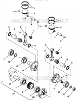 PISTÓN Y CIGÜEÑAL 440 XCR SP 0941660 (4927082708036A)