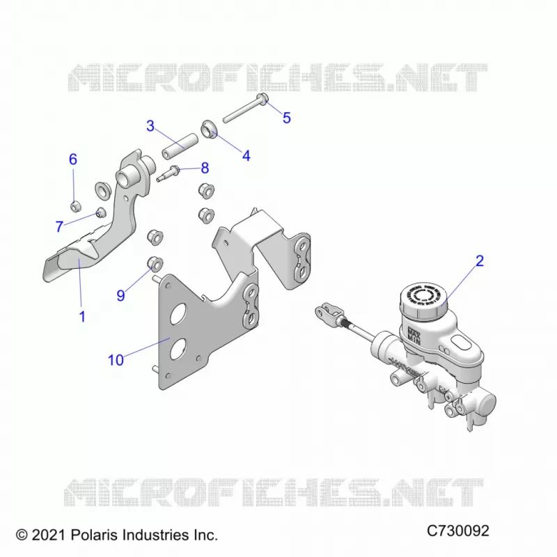 BRAKES, PEDAL AND CILINDRO MAESTRO