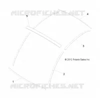 TECHO TRIM, 2 PASSENGER