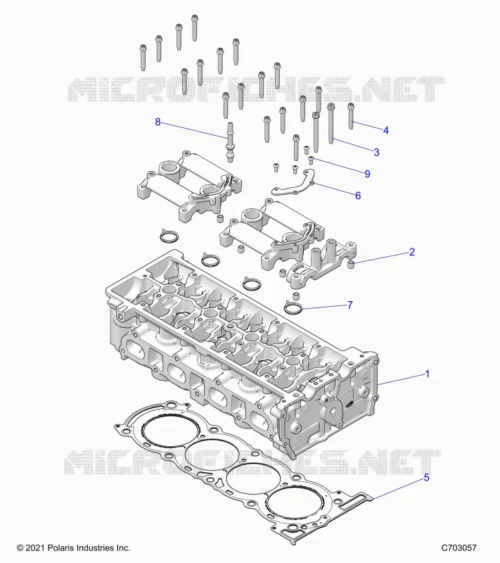 ENGINE, CULATA