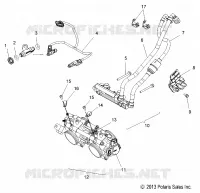 SISTEMA DE COMBUSTIBLE, RAIL, LINES and CUERPO DE MARIPOSA