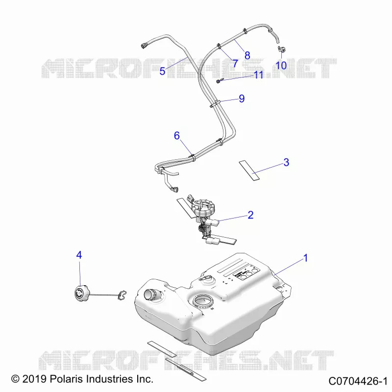 SISTEMA DE COMBUSTIBLE, FUEL TANK