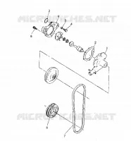 BOMBA DE AGUA 500 SP/500 SKS (4921262126046A)