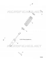 SUSPENSION, CHOQUE FRONTAL MOUNTING