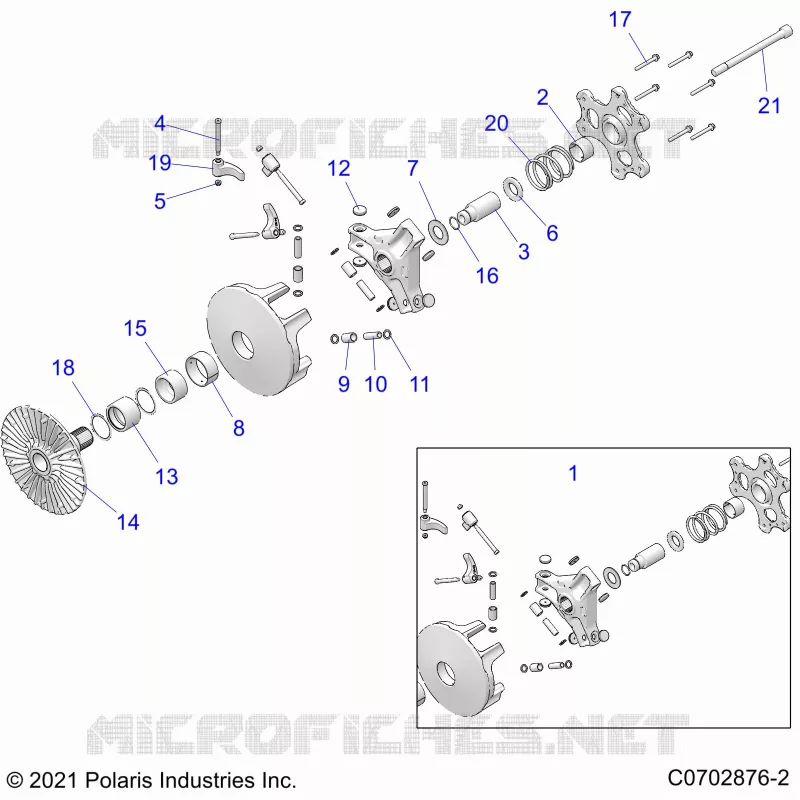 TREN, PRIMARY CLUTCH