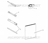 KIT DE HERRAMIENTA ULTRA SKS 0960578, EURO ULTRA SKS E960578, and  ULTRA RMK 0960978 (4931683168D004)