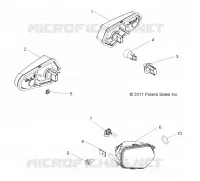 FAROS, LUZ DE LA COLAS and BULBS