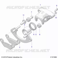 FRENO TRASERO CALIPER