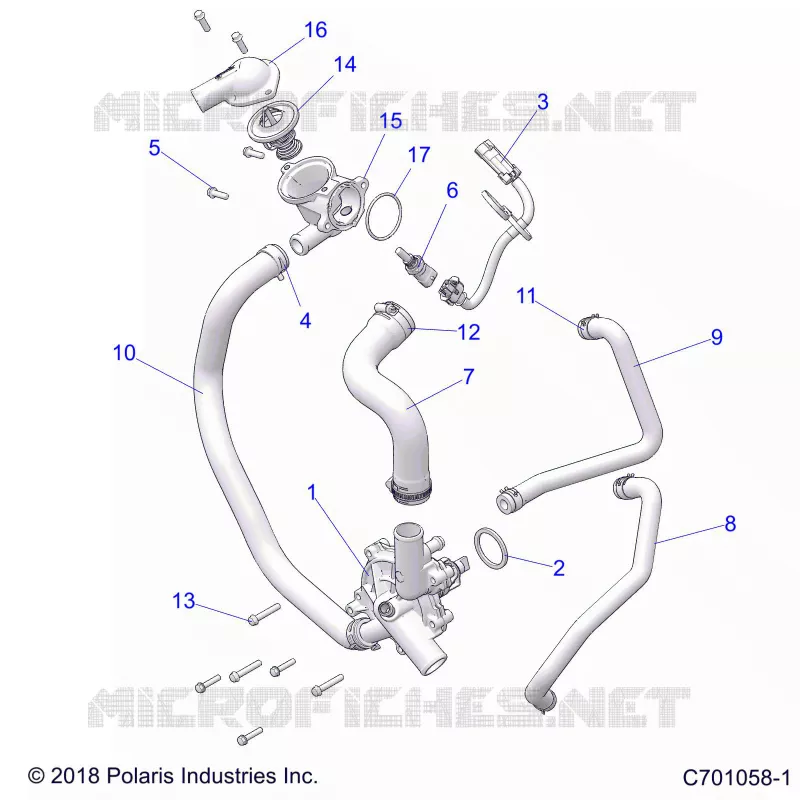 MOTOR, WATERPUMP AND BYPASS