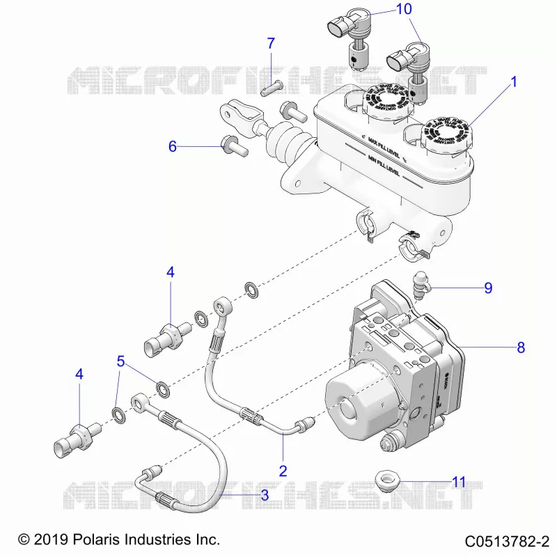 BRAKES, CILINDRO MAESTRO AND ABS MODULE