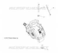 TREN, GEARCASE MOUNTING, FRONT